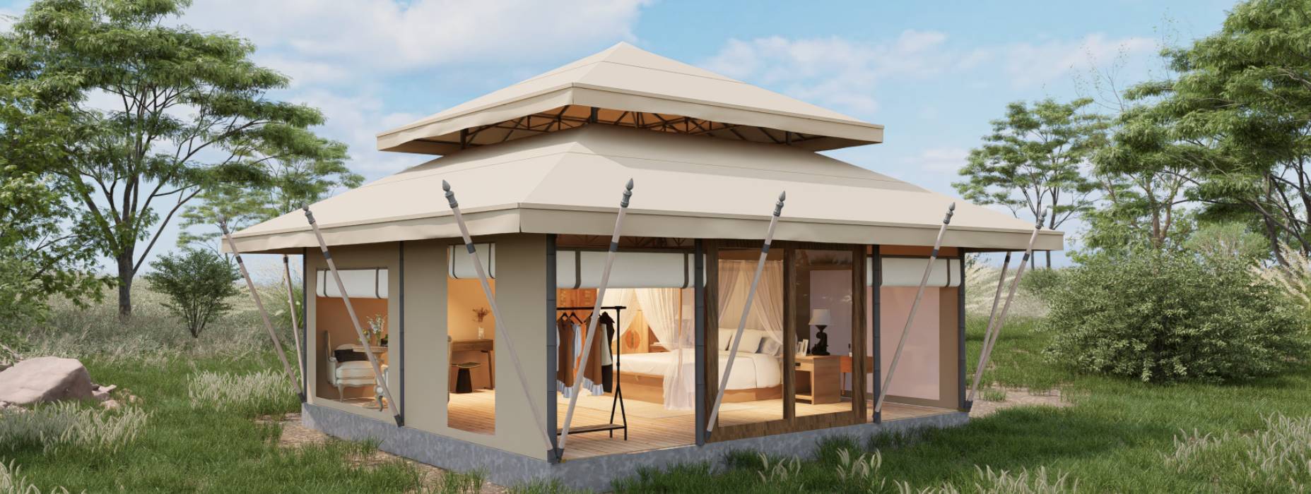 遂昌县户外野奢帐篷